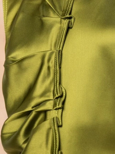 Shop Sies Marjan Jules Silk Blouse In Green