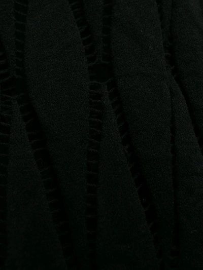 Pre-owned Jean Paul Gaultier 2000s Bandeau Net Dress In Black
