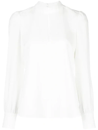 Shop A.l.c Long-sleeve Blouse In White