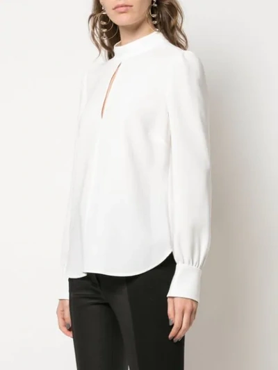 Shop A.l.c Long-sleeve Blouse In White