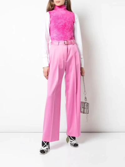 Shop Sies Marjan Sleeveless Knit Top In Pink