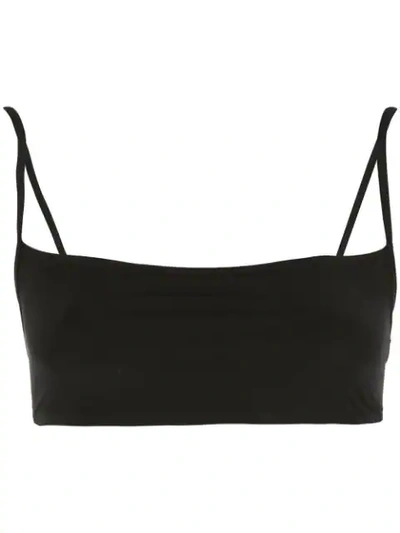 Shop Wone Bra Top In Black