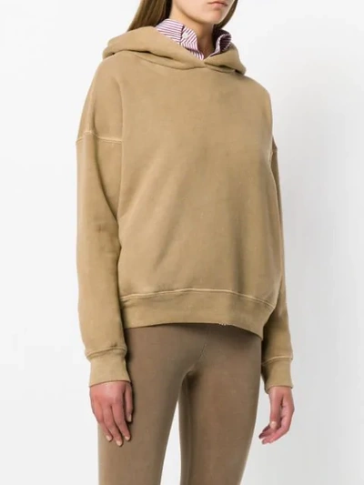 Shop Yeezy Season 6 Classic Hoodie In Trench