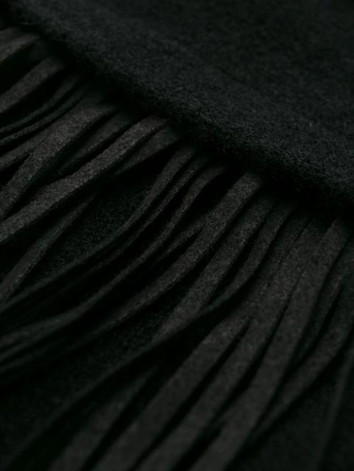 Shop Allude Tassel Cardigan In Black