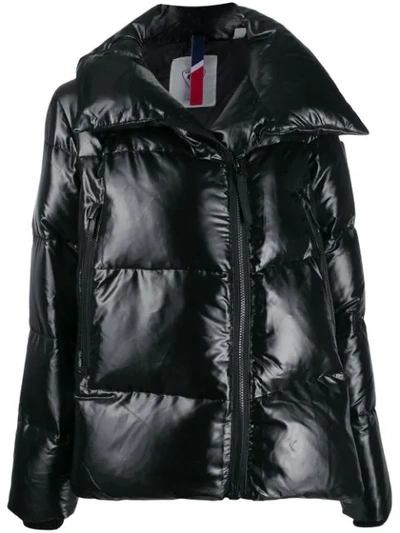 Shop Rossignol Sheen Effect Puffer Jacket In Black