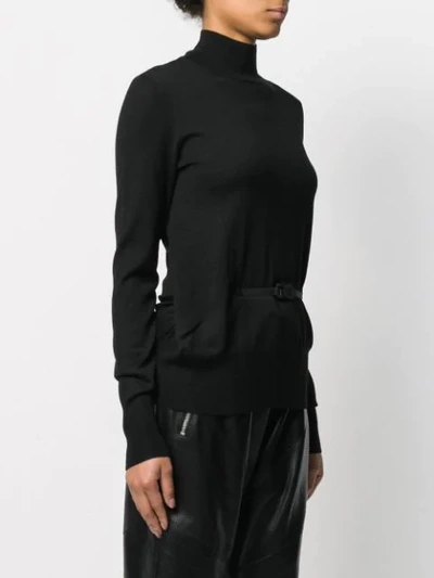 Shop Alyx Buckle Detail Jumper In Black