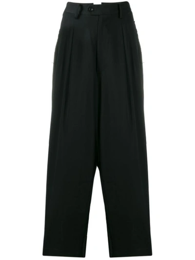 Y's Ycp01100 1 Black Wool/wool/polyester/polyamide/acrylic In Black
