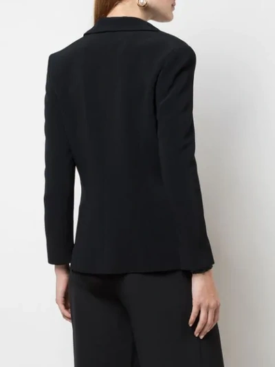 合身双排扣西装夹克