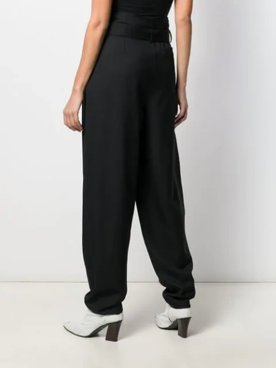 HIGH WAIST PLEATED TROUSERS