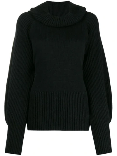 Shop 20:52 Chunky Knit Jumper In Black