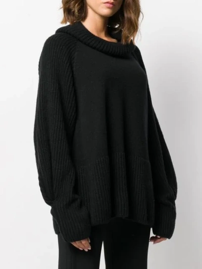 Shop 20:52 Chunky Knit Jumper In Black