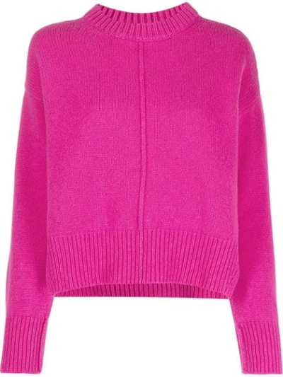 Shop Alessia Santi Pullover Mit Trichterkragen In Pink
