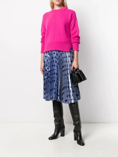 Shop Alessia Santi Pullover Mit Trichterkragen In Pink