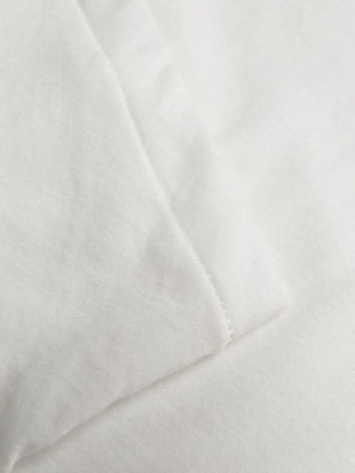 Shop Yohji Yamamoto Plain Short-sleeve T-shirt In White