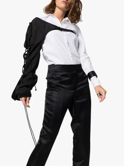 Shop Hyein Seo Protective Detachable Long Sleeve In Black