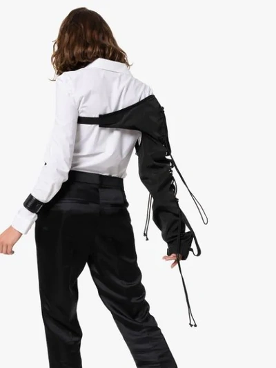 Shop Hyein Seo Protective Detachable Long Sleeve In Black