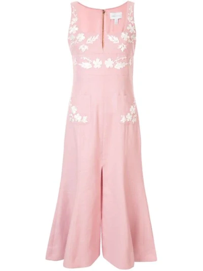 Shop Alice Mccall Pastime Paradise Floral Dress In Pink