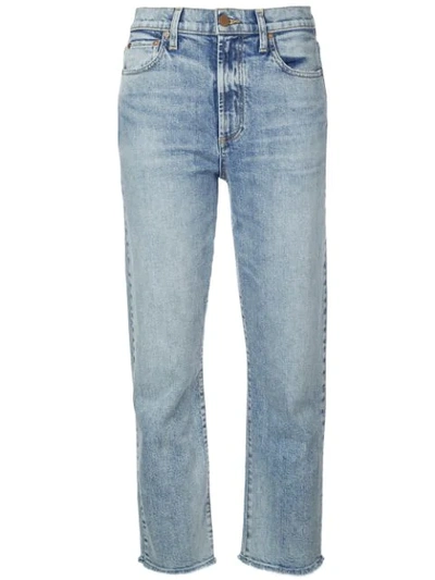 Shop Alice And Olivia High Rise Cropped Jeans In Last Call