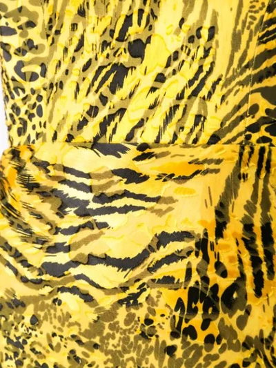 Shop Alex Perry 'rhett' Kleid In Yellow