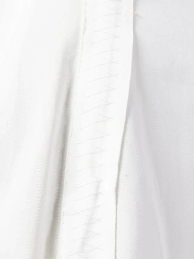 Pre-owned Yohji Yamamoto Maxi Sleeveless Dress In White