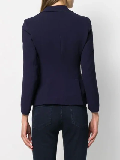 L'autre Chose Slim Fit Blazer In Blue