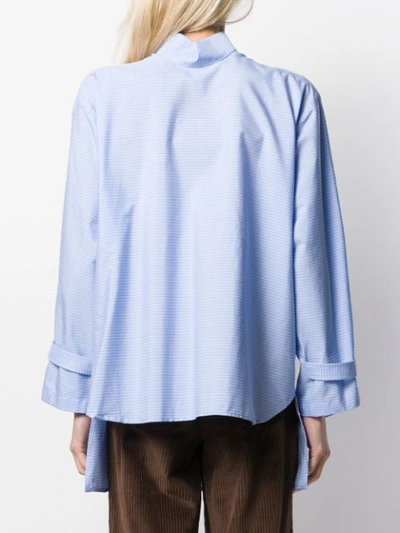 Shop Jejia Loose Fit Shirt In Blue