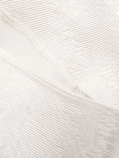 Shop Marni Net-trimmed Midi Dress In White