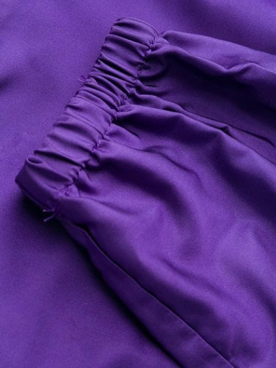 Pre-owned Prada 拉链防风夹克 In Purple