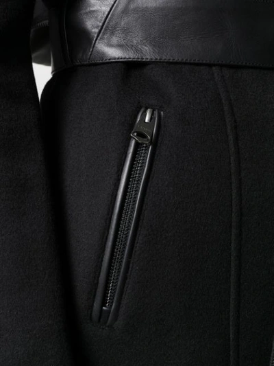 Shop Mackage Norikr Belted Coat In Black
