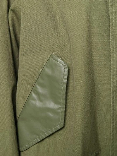 Shop Ambush Oversized Military Jacket In Green
