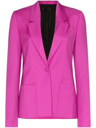 Shop Rta Sasha Single-breasted Blazer In Pink