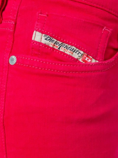 Shop Diesel Skinny Jeans - Pink
