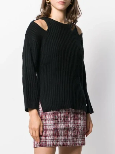 Shop Jovonna Linaria Jumper In Black