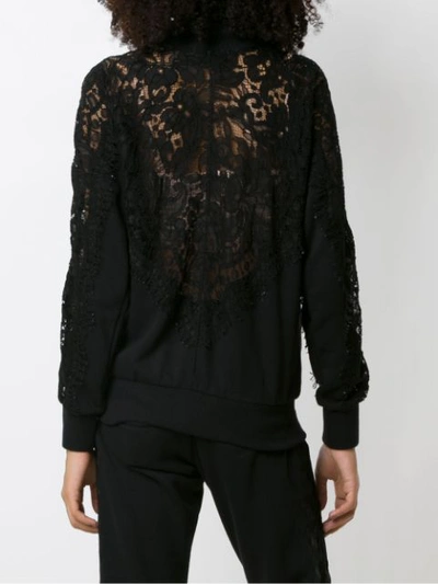 Shop Andrea Bogosian Pavan Panelled Sweatshirt In Black