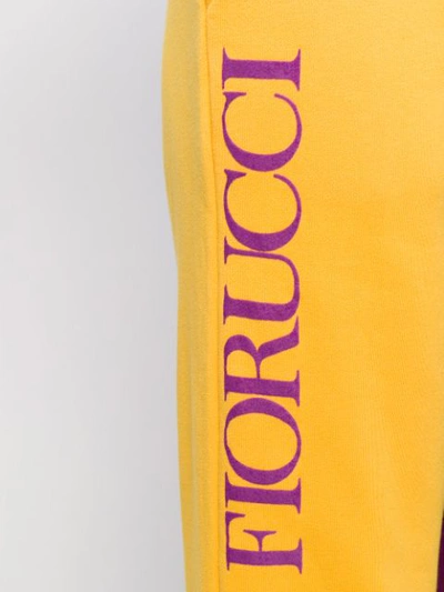 Fiorucci Zweifarbige Jogginghose In Purple