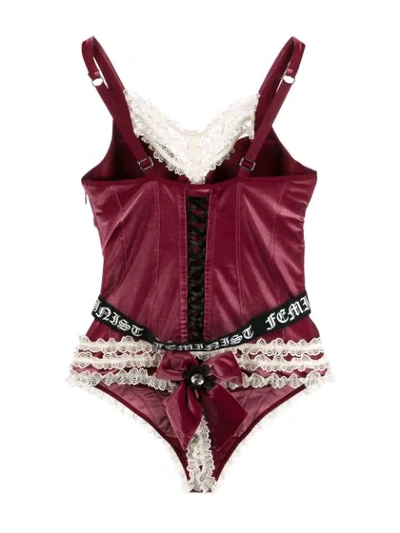 MARLIES DEKKERS VELVET PLUNGE BODY 