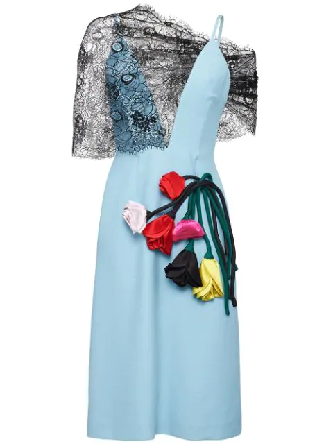 prada flower dress