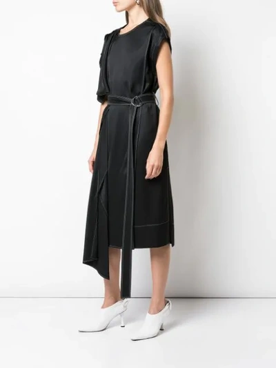 Shop Proenza Schouler Scarf Dress In Black