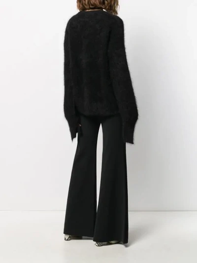 Shop Lédition Knitted Jumper In Black