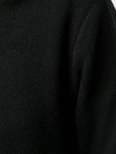 Shop Equipment Slim-fit Cashmere Jumper In Black