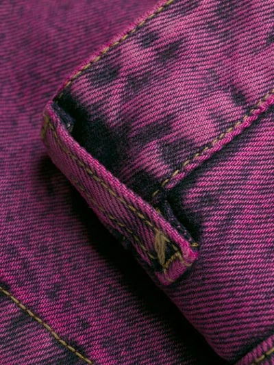 Shop Matthew Adams Dolan High-rise Flared Jeans In Pink