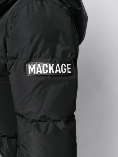 Shop Mackage Aubrie Padded Jacket In Black