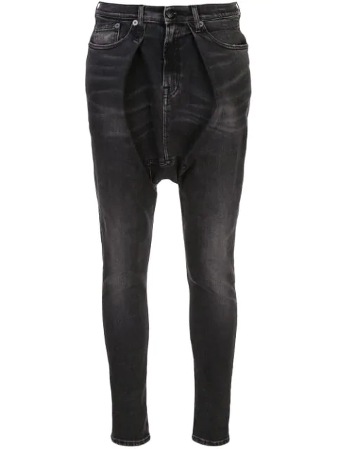 low crotch skinny jeans