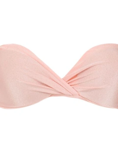 Shop Adriana Degreas Strapless Bikini Set In Pink