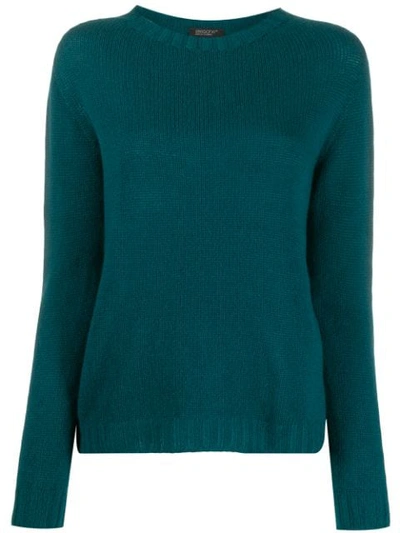 Shop Aragona Knitted Jumper In 144 Ardesia