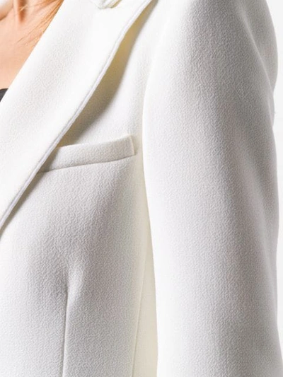 Shop Hebe Studio Two Piece Tailored Suit In White