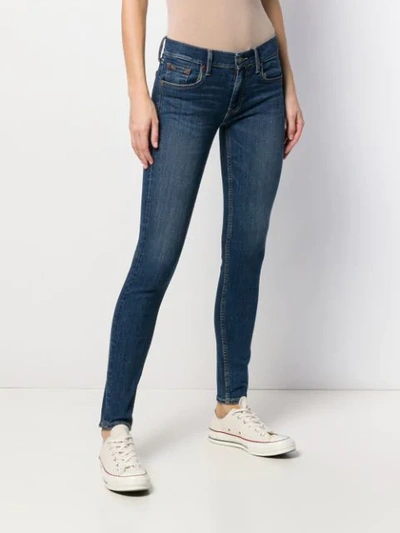 Shop Polo Ralph Lauren Skinny Jeans In Blue