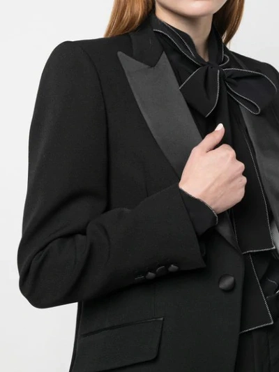 Shop Marc Jacobs Slim-fit Tuxedo Jacket In Black
