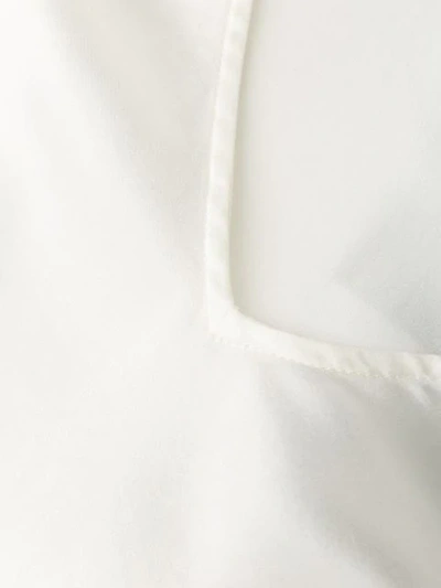 Shop Antonelli V-neck Silk Top In White