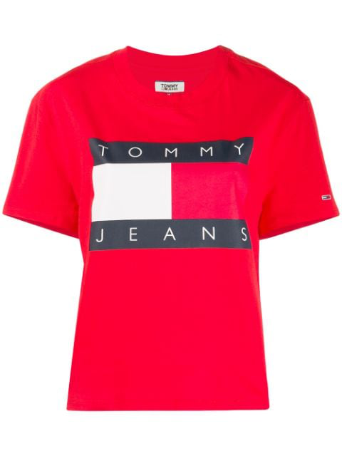 tommy jeans t shirt red